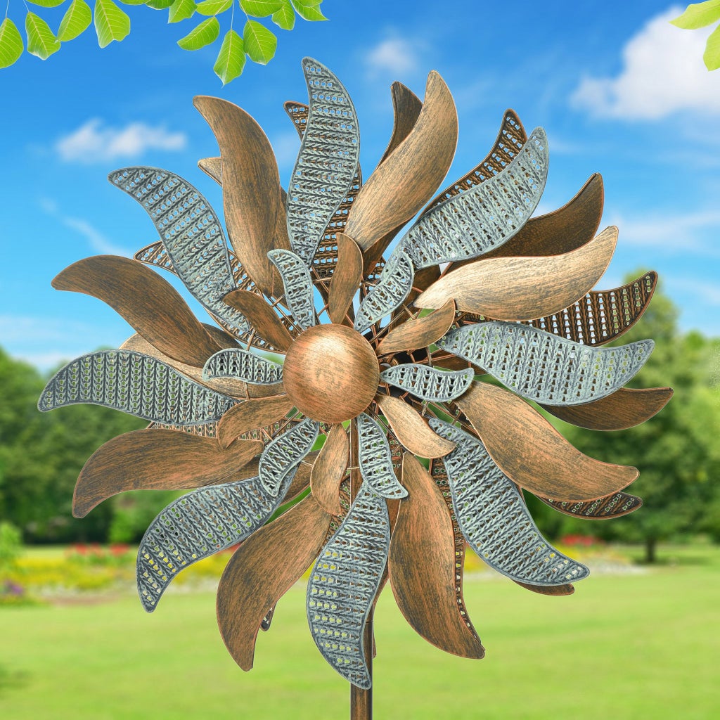 Metal Flower Wind Spinner | Costco