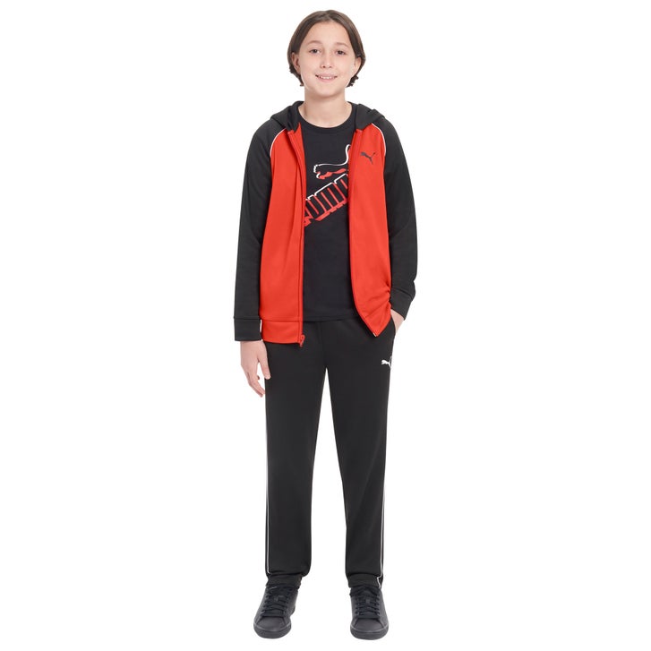 PUMAテックフリースセットアップ PUMA Youth 3-piece Tech Fleece Set | Costco