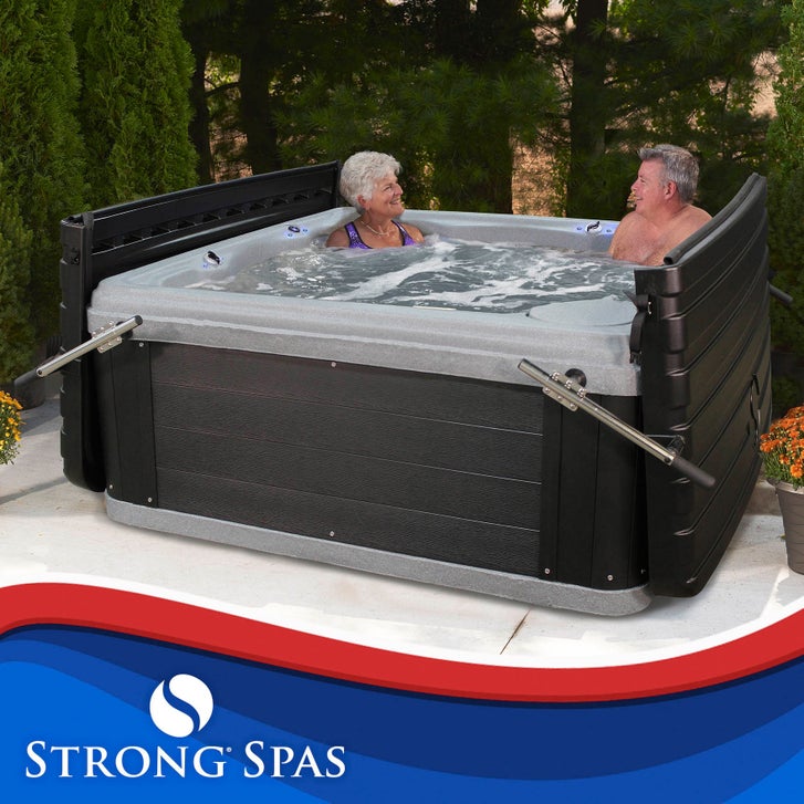 Strong Spas Evolve 40-Jet, 6-person Rotomolded Spa With Hardcover
