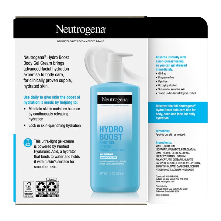 neutrogena hydro boost box City Shield Water Gel Face Moisturizer SPF 25 1.7 oz and oil #AD Neutrogena’s hydro boost water