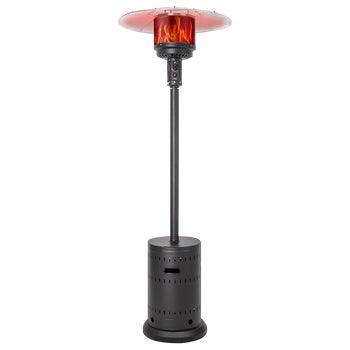 Fire Sense Propane Patio Heater, Matte Black, 37 lbs | Costco