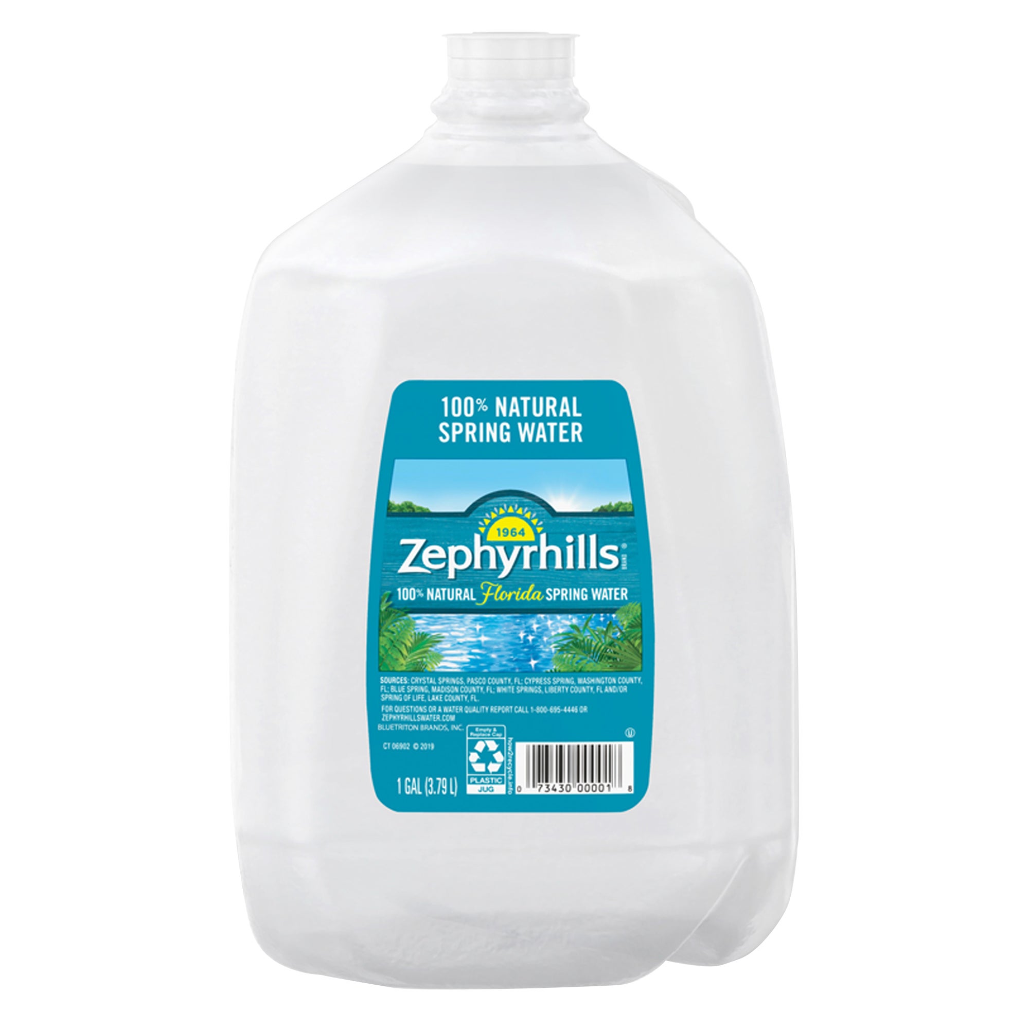 Life Essences Water Life Series.０1000 ml Zephyrhills Natural Spring Water, 1 Gallon, 6 ct | Costco