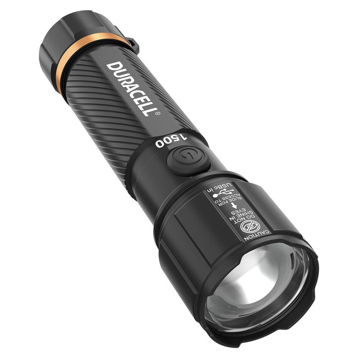 Duracell Hybrid Flashlight, 1500 Lumens, 4 ct | Costco