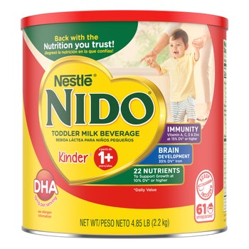 Nestle Nido Kinder 1+ Toddler Powdered Milk, 77.6 oz