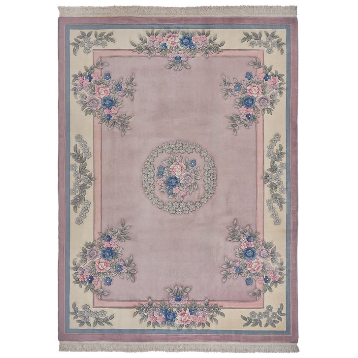 Pagoda Hand Knotted Area Rug, Bruggs Lilac, 9' x 12' | Costco