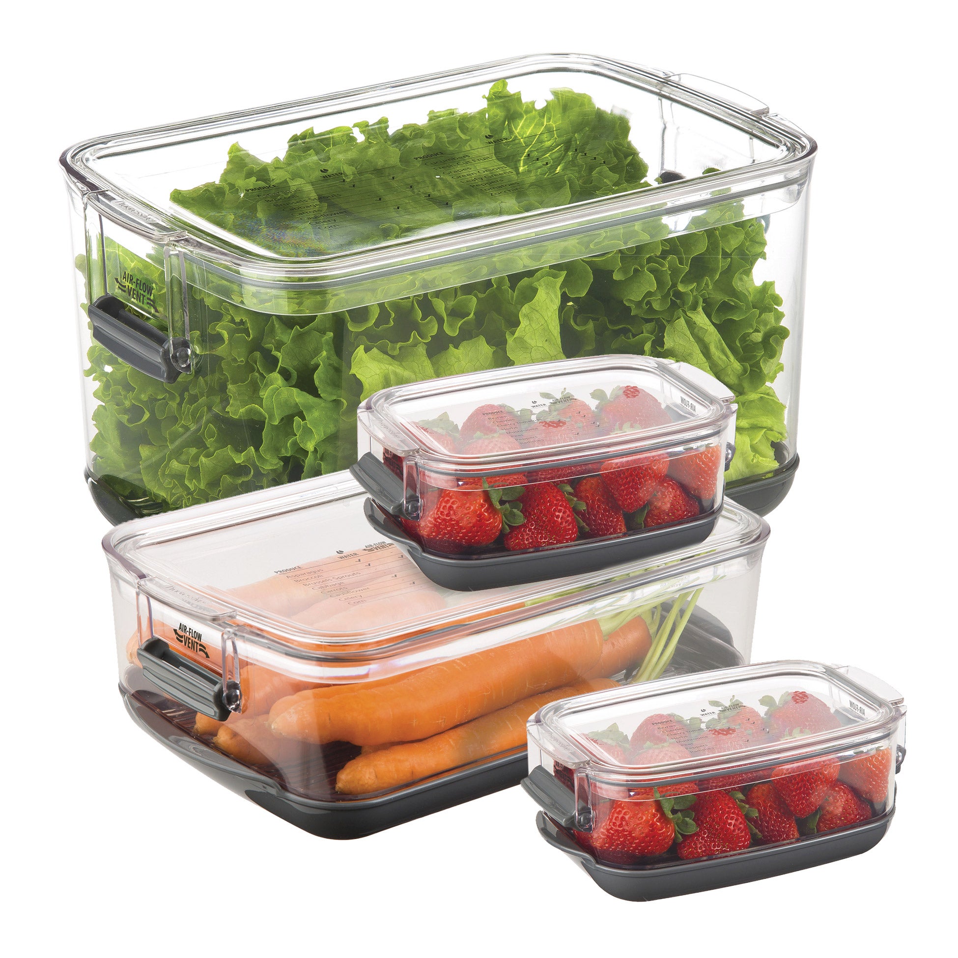 ProKeeper 4-piece Fresh Produce Keeper Set | Costco