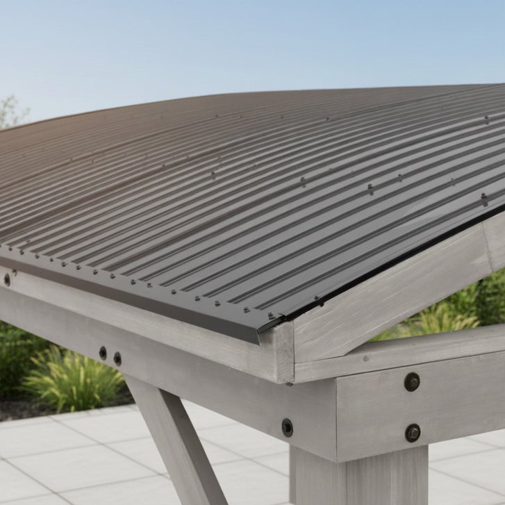 Yardistry 14' x 11' Arched Roof Gazebo | Costco