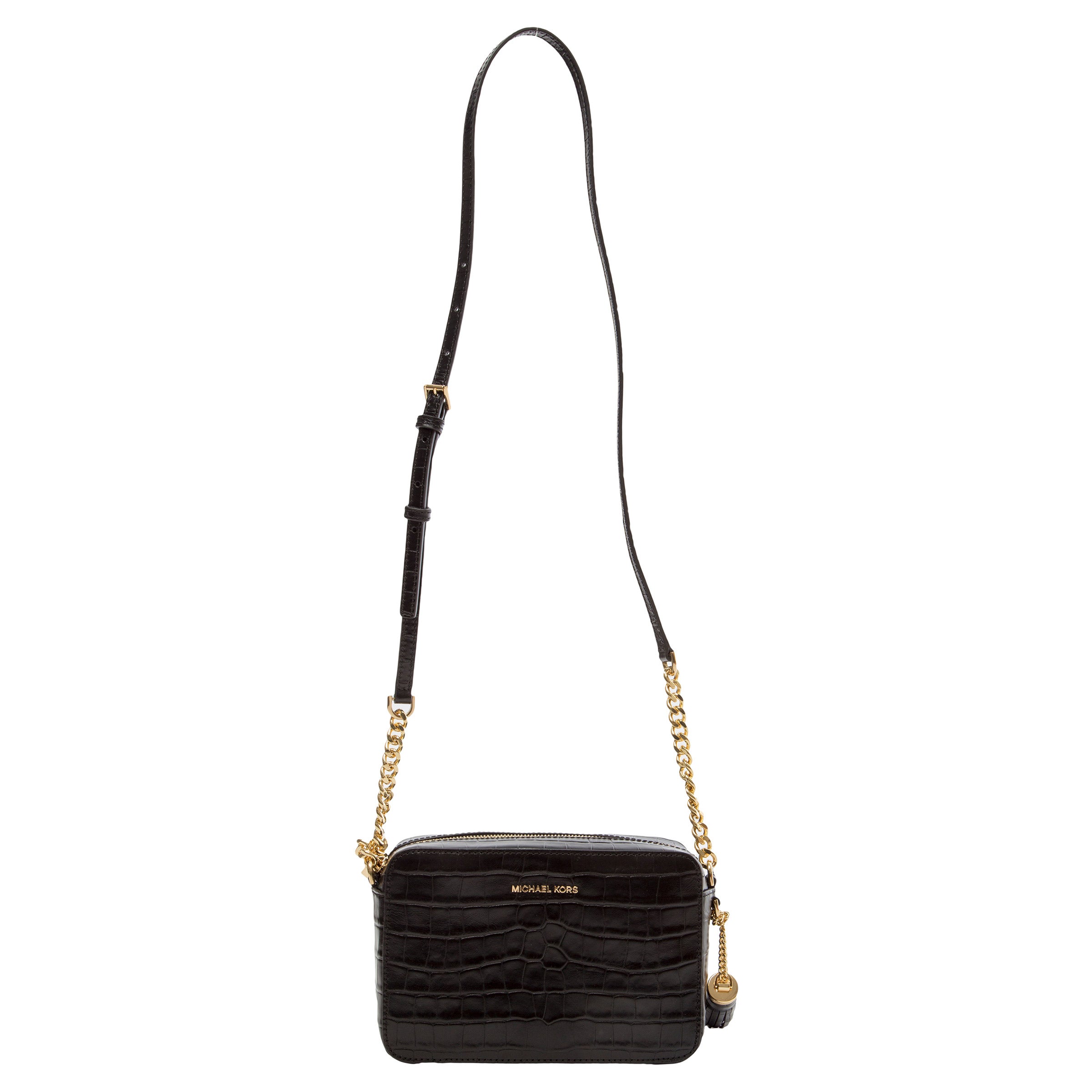 Michael Kors Medium Camera Bag, Black | Costco