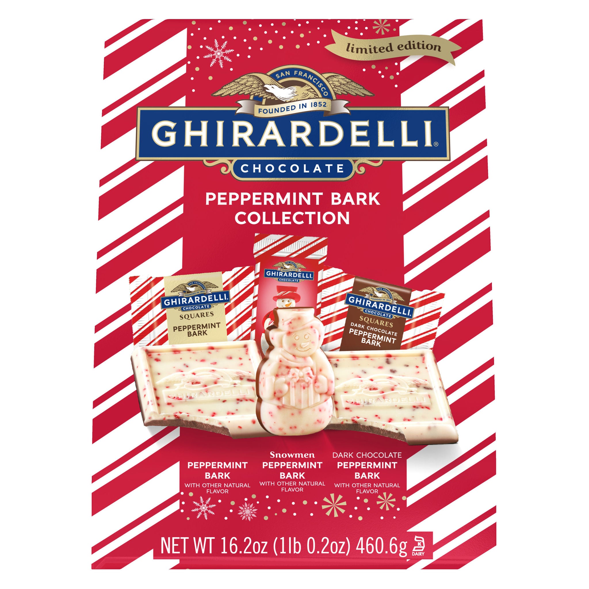 Ghirardelli Squares Peppermint Bark Collection