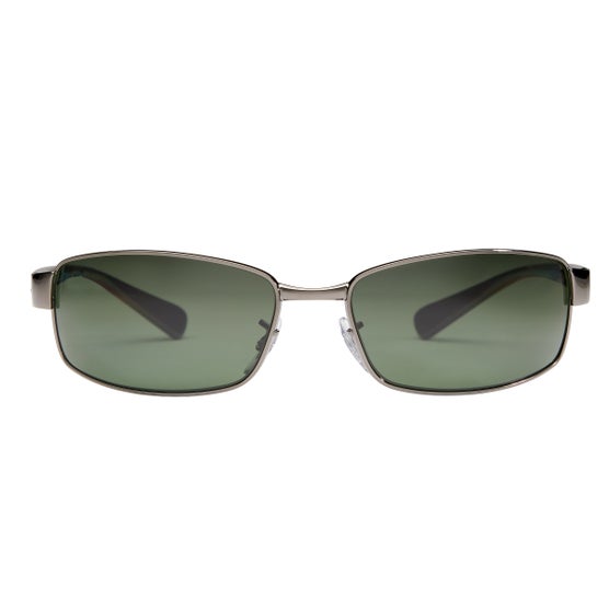 小物 Ray-Ban USA Rayban RB3364 Gunmetal Green Polarized Sunglasses | Costco