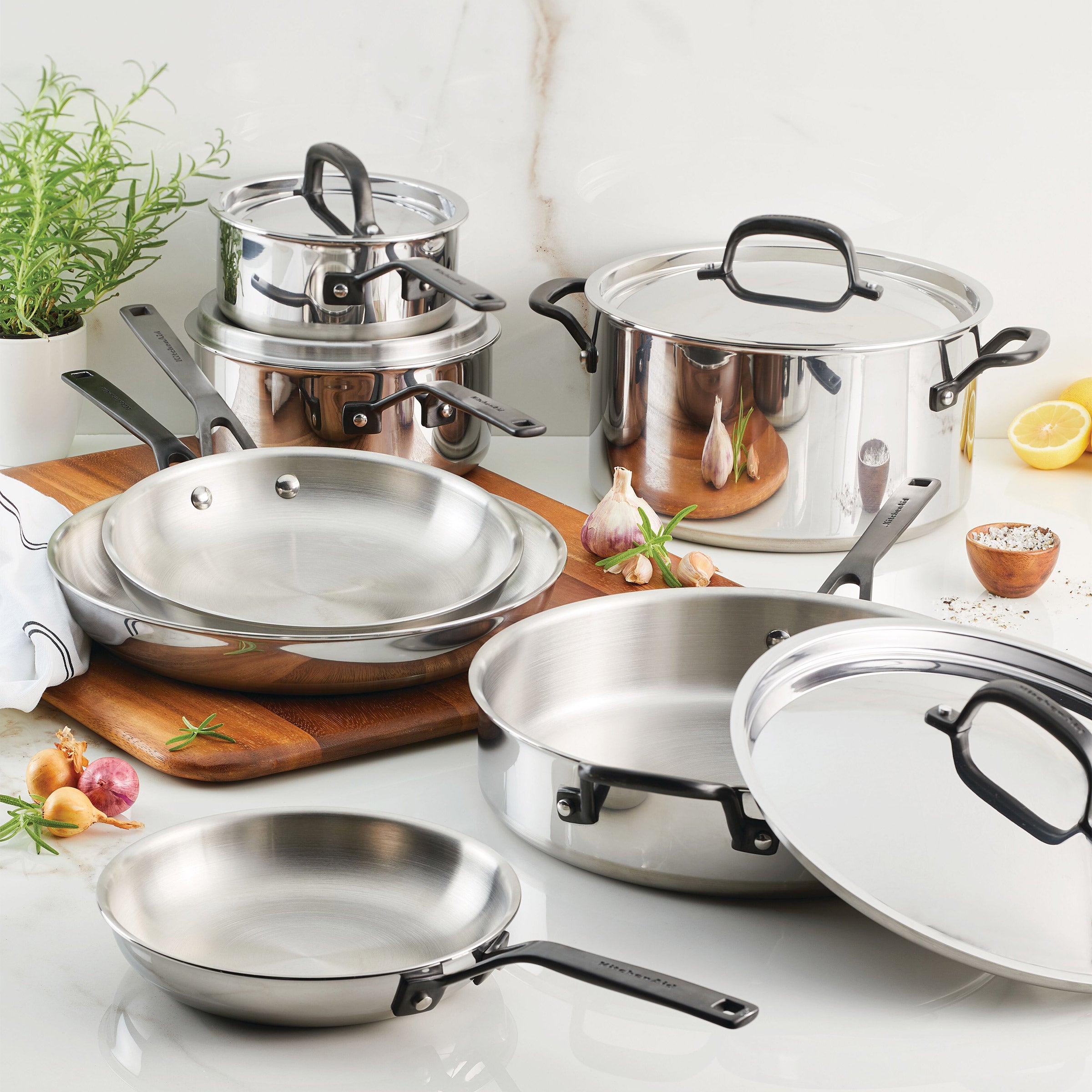 Save on KitchenAid Cookware
