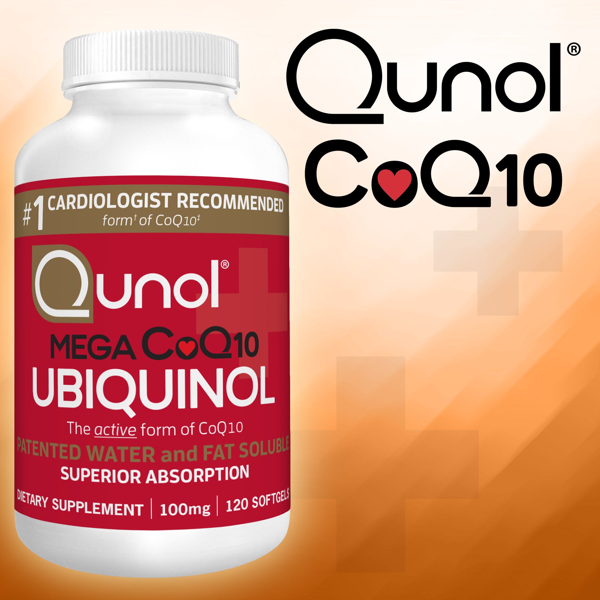 Qunol Qunol Mega Ubiquinol 100mg CoQ10