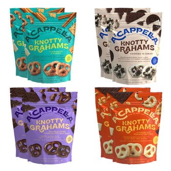 A'cappella Knotty Grahams Ensemble, 4.5 oz, 8-count | Costco