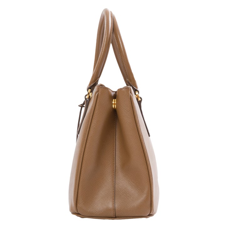 Prada Double Zip Tote, Cannella | Costco