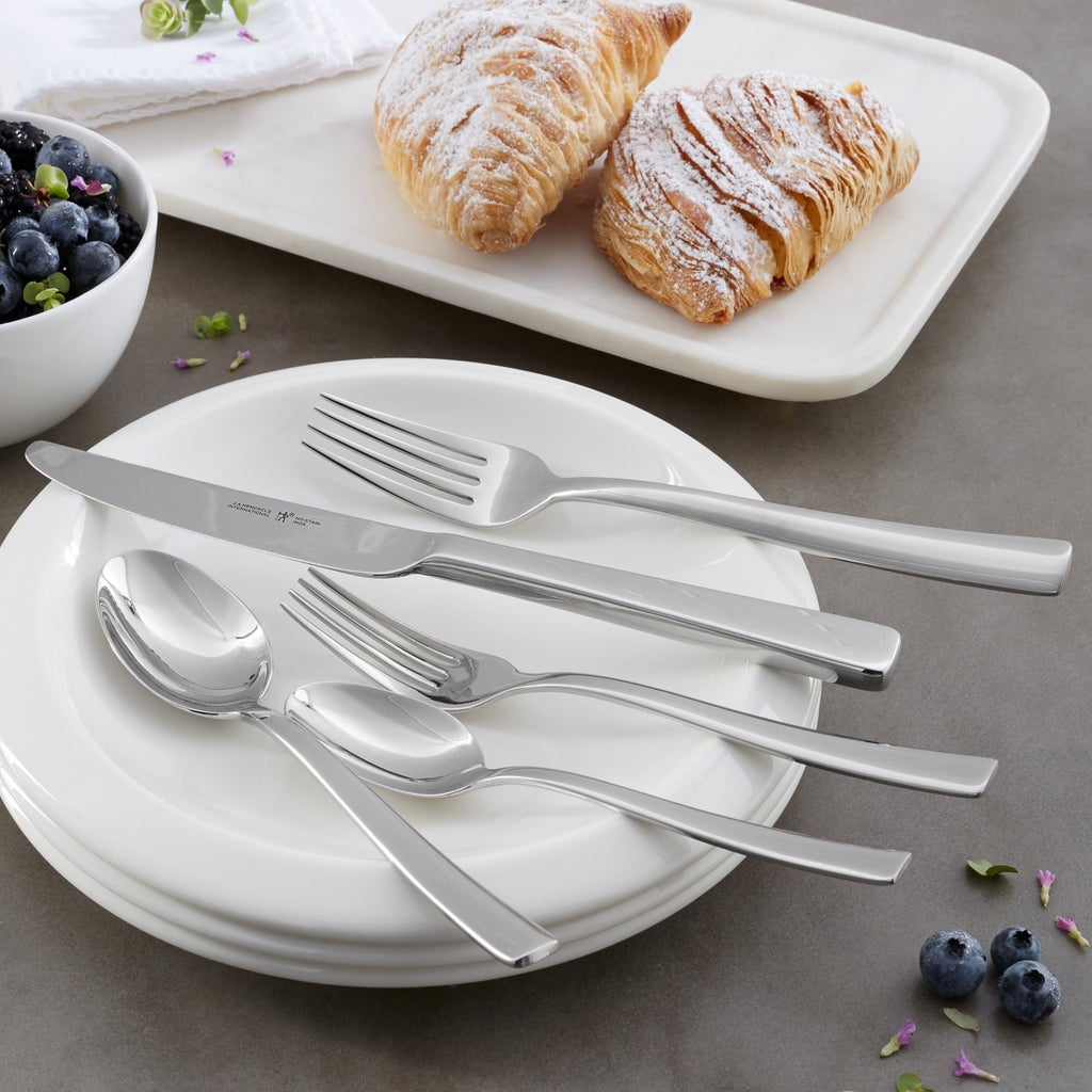 Henckels International Metro Square Flatware Set, 20-piece | Costco