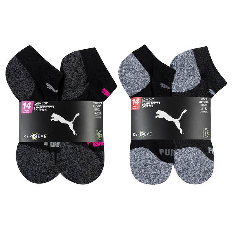Puma men’s or women’s low cut socks