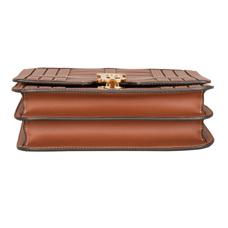 Burberry Small Leather Shoulder TB, Tan | Costco