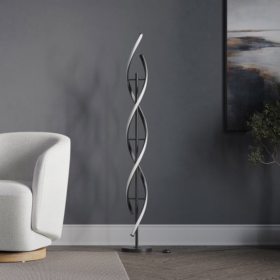 コストコ フロアランプ Bridgeport Designs Vortex Floor Lamp | Costco