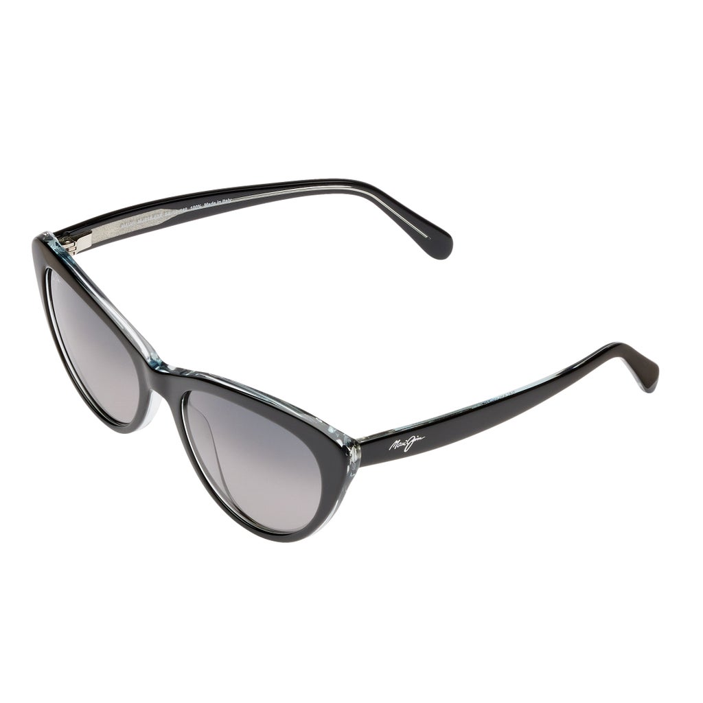 Maui Jim Kalani GS818-02X Black with Translucent Blue & Grey