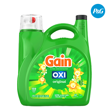 Gain + OXI Liquid Laundry Detergent