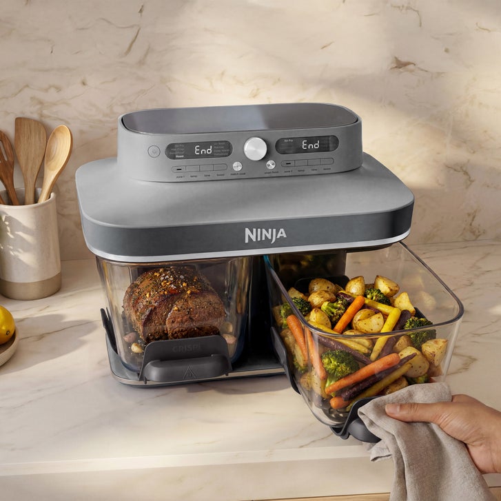 Ninja CRISPi DualZone 2-Basket Glass Air Fryer | Costco