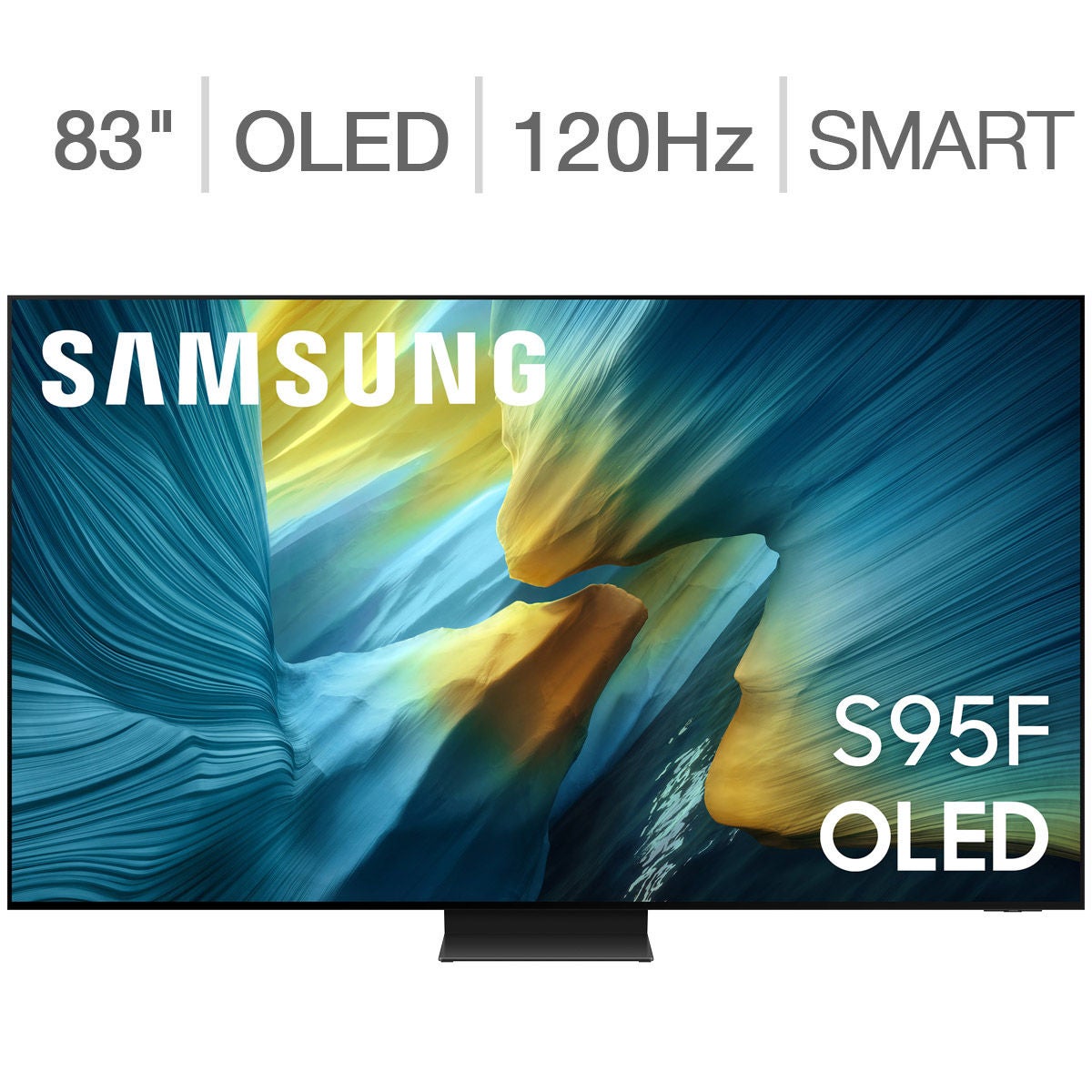 Samsung 83" Class - S95F OLED Series - 4K Vision AI Smart TV - Allstate 3-Year Protection Plan Bundle Included For 5 Years of Total Coverage*