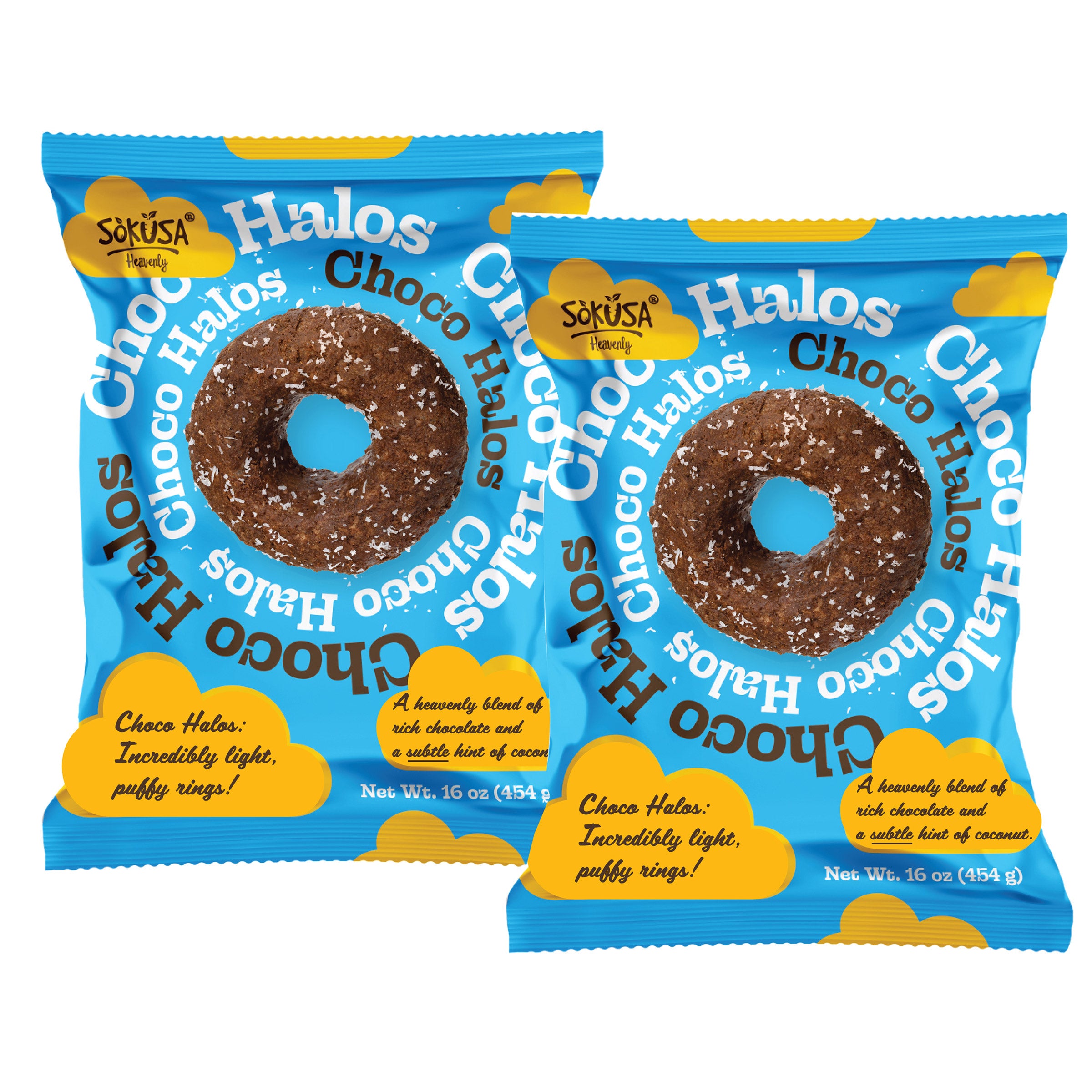 SoKusa Heavenly Choco Halos, 16 oz., 2-count | Costco