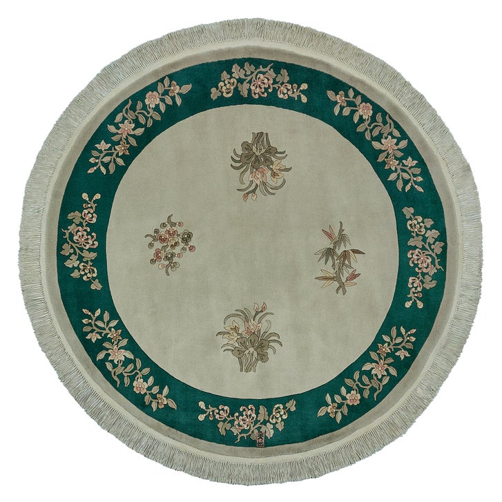 Pagoda Hand Knotted Rug Collection, Morges Green | Costco