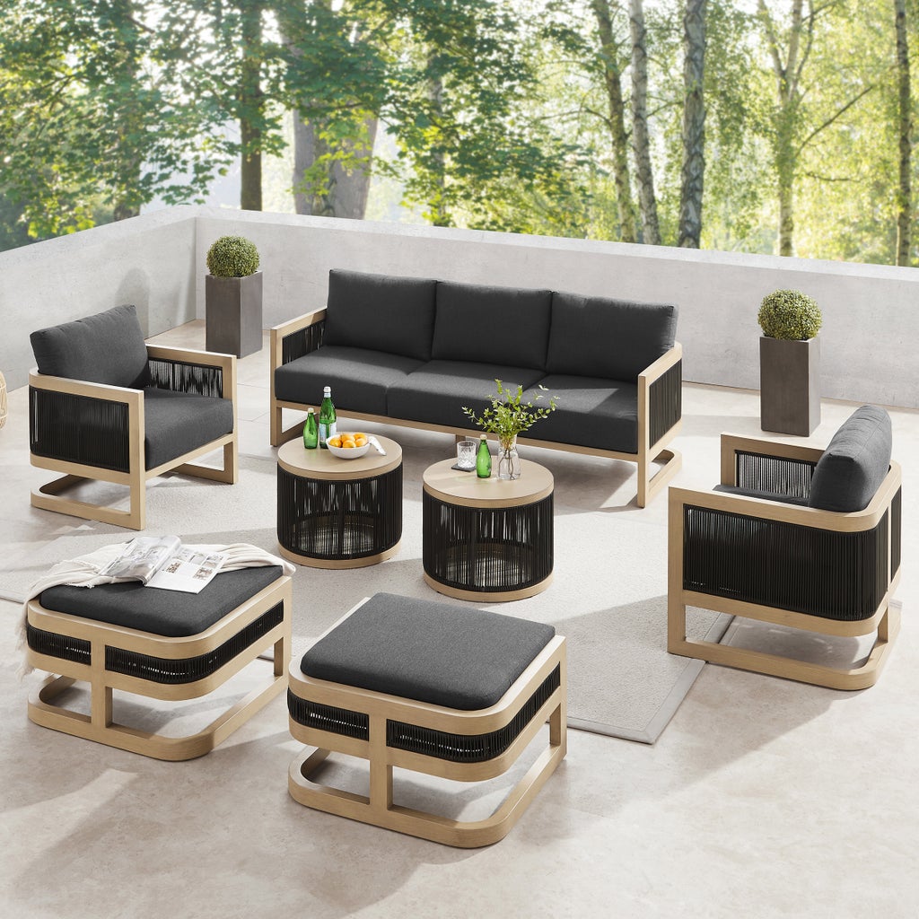 ピコトランシ—バ—MX—7S＋PL—7S Sirio Atlas 7-piece Outdoor Patio Seating Set | Costco