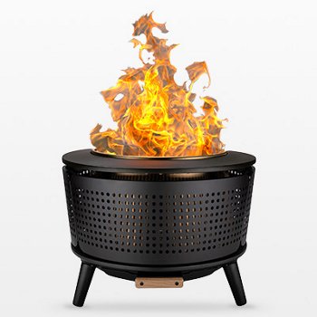 TIKI Brand 25 Inch Celebration Smokeless Fire Pit