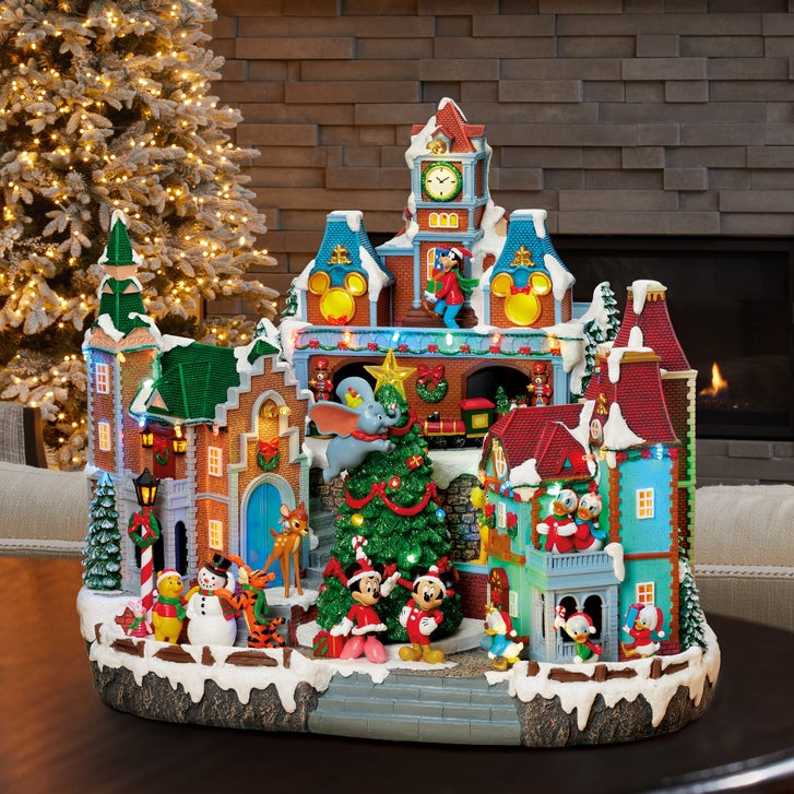 Disney Animated Holiday Village with lights and music | Costco