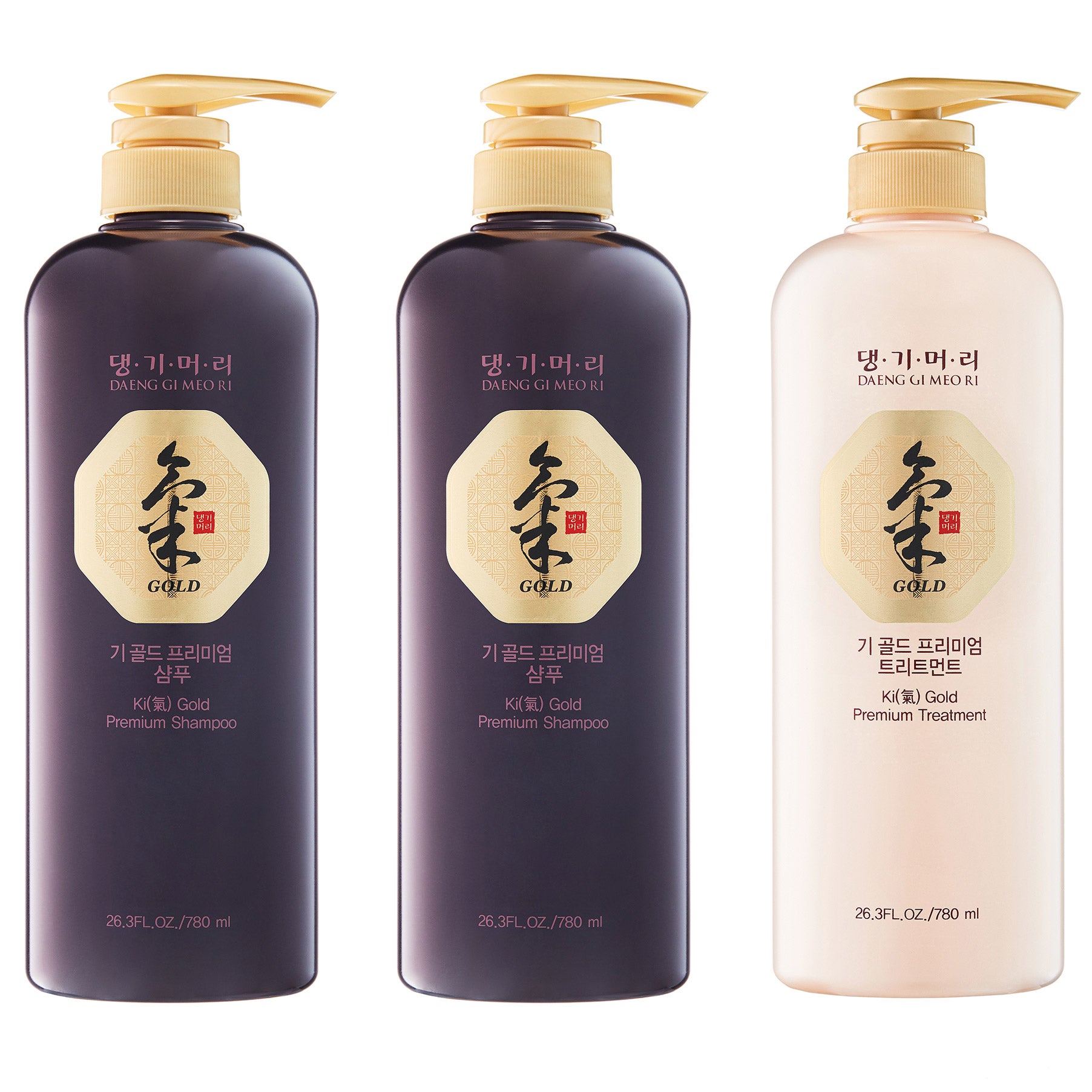 Daeng Gi Meo Ri Ki Gold Premium Shampoo and Treatment Set