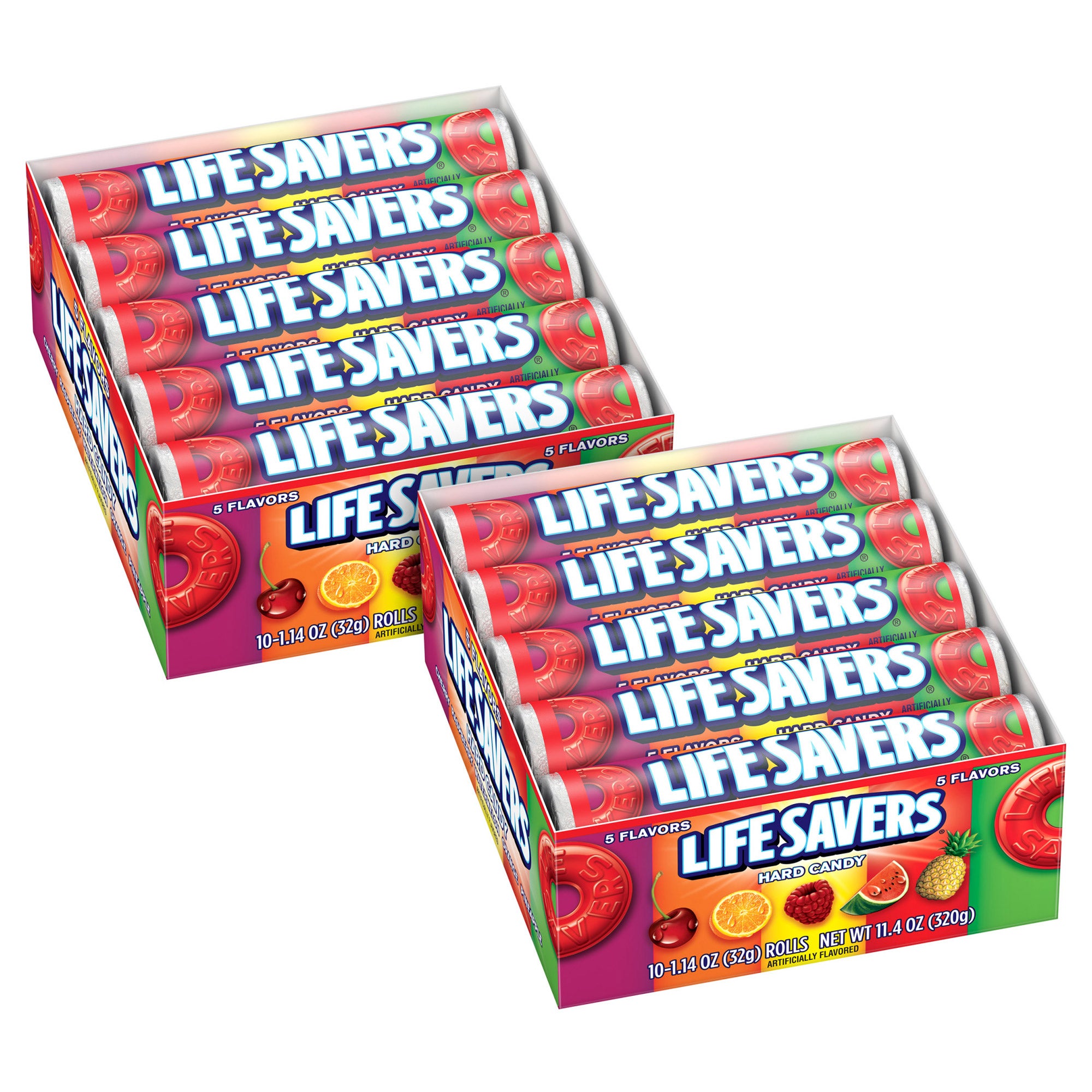 Life Savers Hard Candy, Original 5 Flavors, 1.14 oz, 20-count | Costco