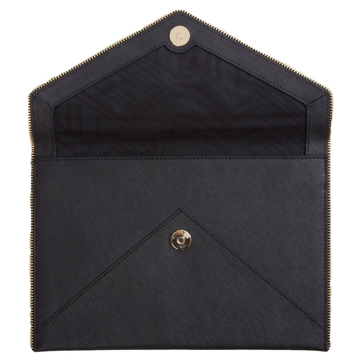 Rebecca Minkoff Leo Clutch, Black | Costco