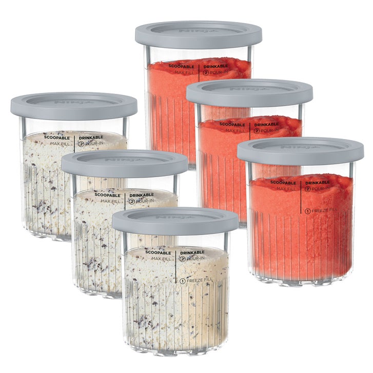 Ninja CREAMi XL 24oz Tubs and Lids, 6-pack | Costco