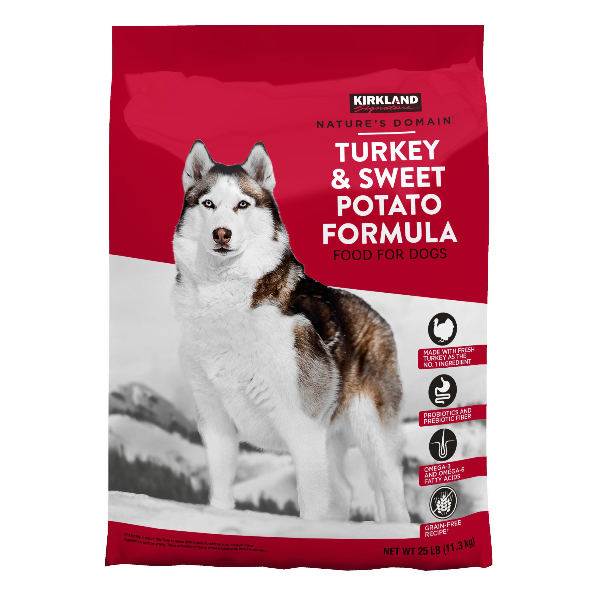 Kirkland Signature Nature's Domain Turkey and Sweet Potato Dog