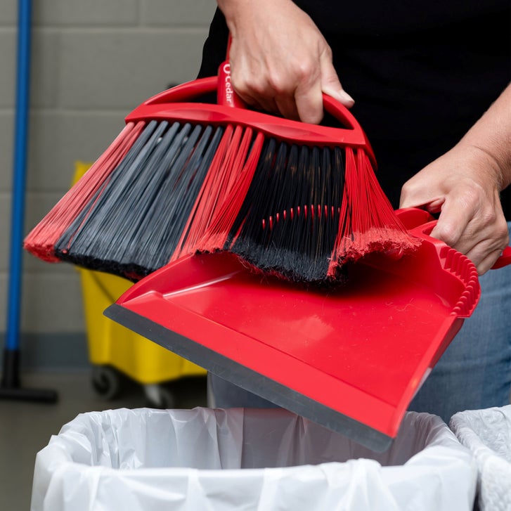 O-Cedar PowerCorner One Sweep Broom & Dustpan Set, 4 ct | Costco