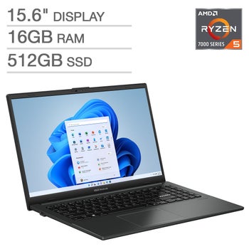 ASUS VivoBook 15.6インチ 16GB 512GB 本体 ASUS Vivobook Go 15.6