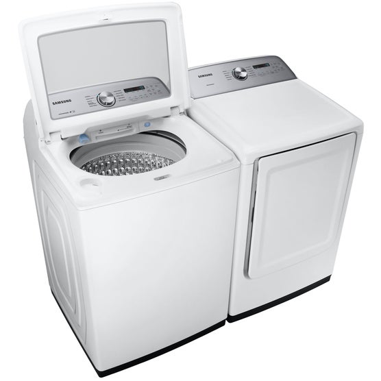 Samsung Dryer with Sensor Dry, 7.4 cu ft, White | Costco