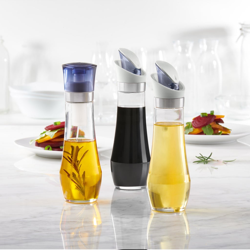 OMIKO(*☻-☻*)です！！ ウォータードリップセット Trudeau 3-Piece Oil and Vinegar Spray Set | Costco