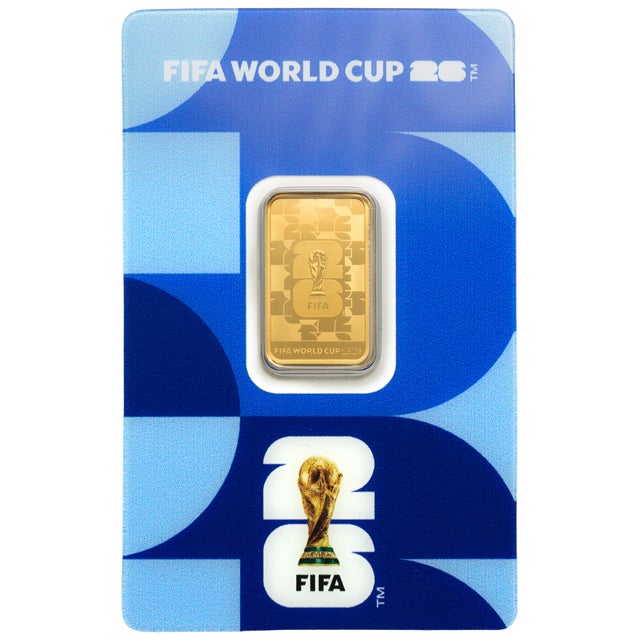 5 gram Gold Bar PAMP FIFA World Cup 2026