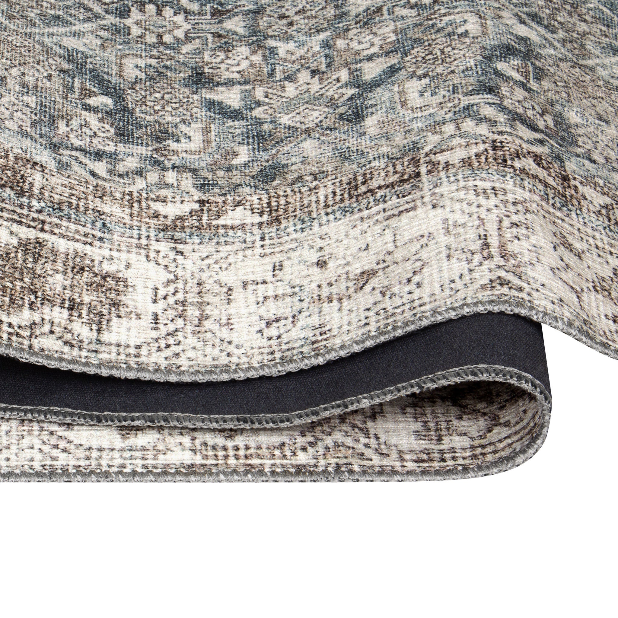 Apache Chenille Area Rug, Celyse Blue, 9'8