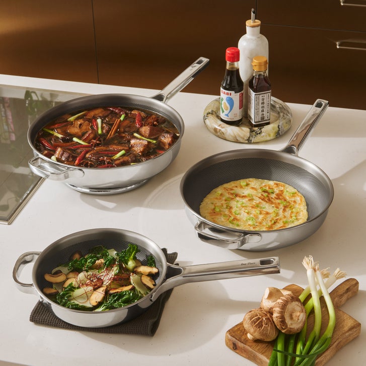 Our Place Titanium 3-piece Skillet Set | Costco