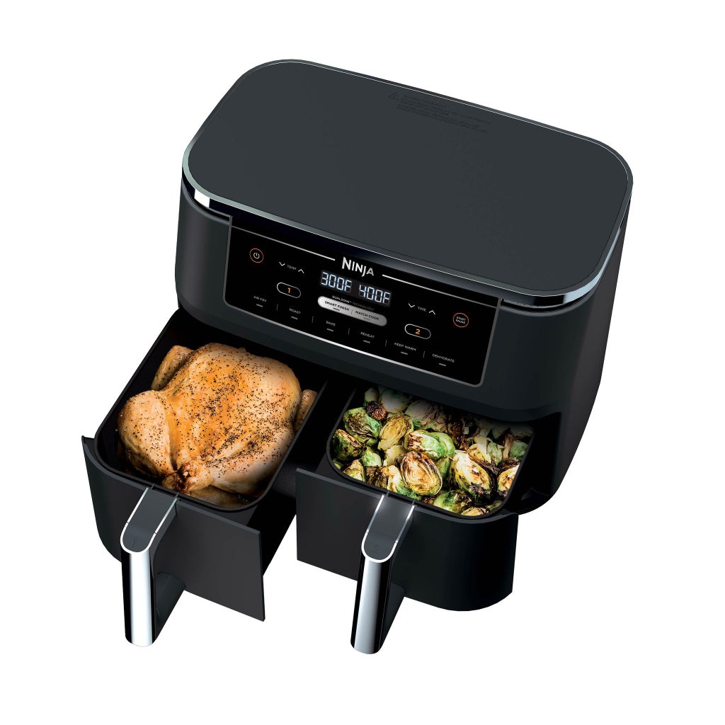 Ninja Foodi 6-in-1 10-qt. XL 2-Basket Air Fryer with DualZone Ninja Foodi 6-in-1 10-qt. XL 2-Basket Air Fryer with DualZone