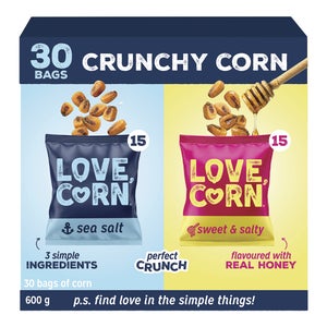 Love Corn Variety Pack, 30 x 20 g