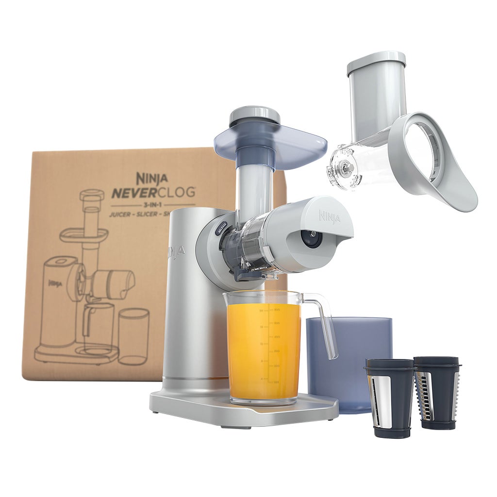 chiko、③ Ninja NeverClog 3-in-1 Juicer, Slicer, and Shredder | Costco
