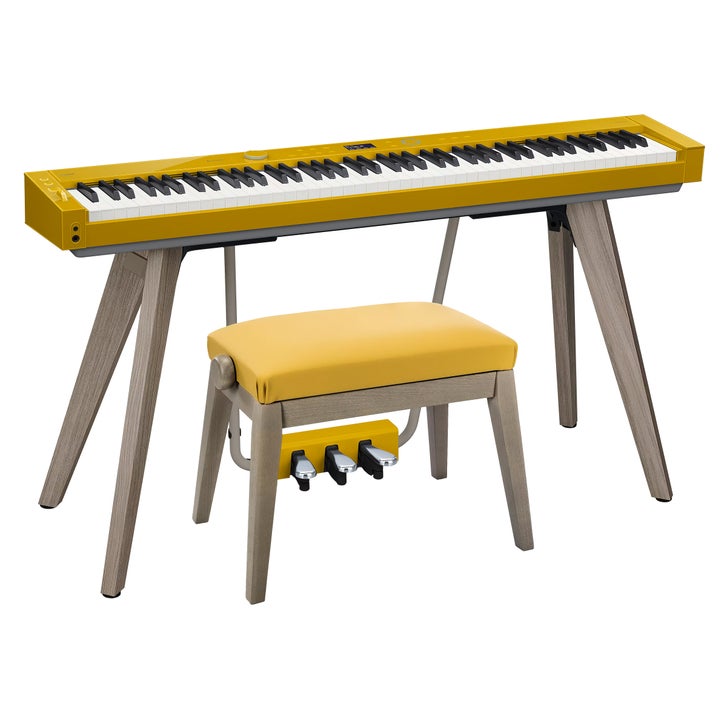 CASIO Privia PX-S7000HM Digital Piano with Stand, Three-Pedal