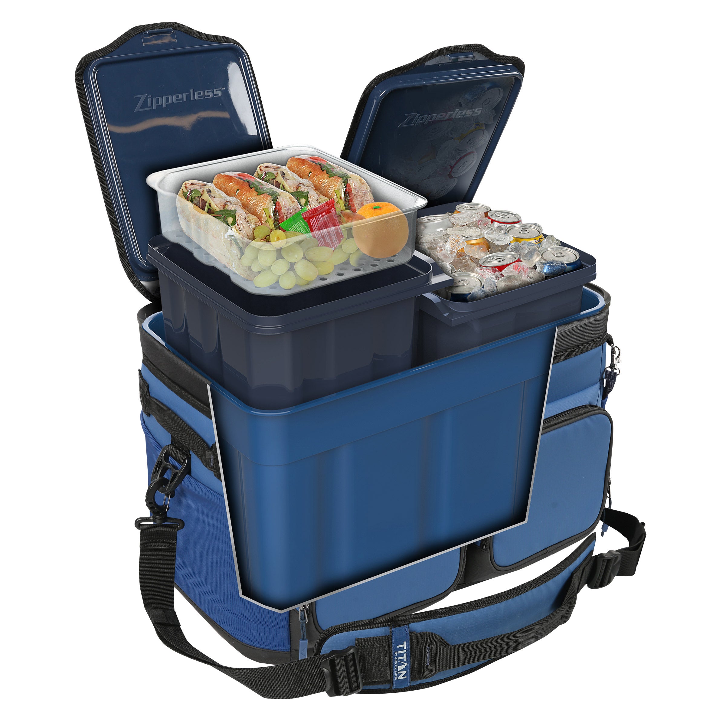 Titan PRO by Arctic Zone 48 Can Triple Zipperless Cooler | Costco