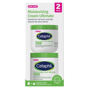 Cetaphil Moisturizing Cream Ultimate with Prebiotic Aloe, Very Dry
