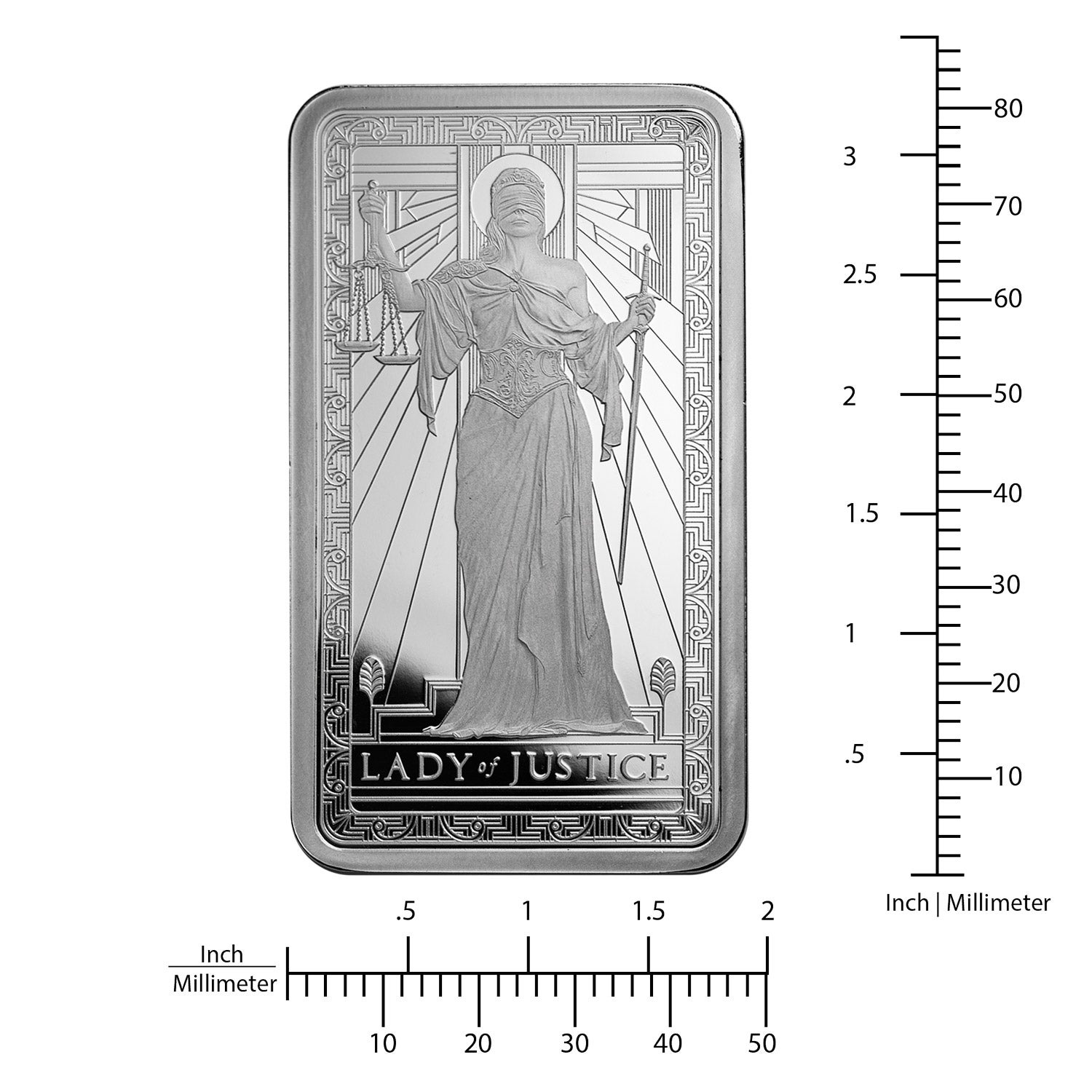 海外コストコ即完売モデル！　Lady of Liberty　1オンス　バー　銀貨 10 oz Silver Bar PAMP Lady of Justice | Costco